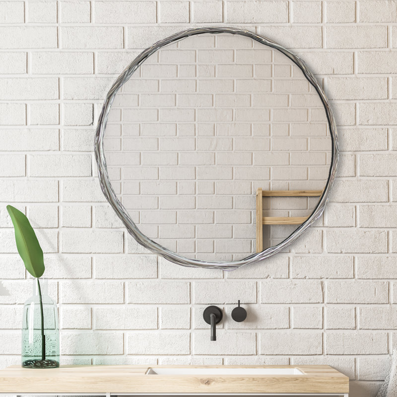 Williston Pemberton Industrial Wall Mirror & Reviews Wayfair
